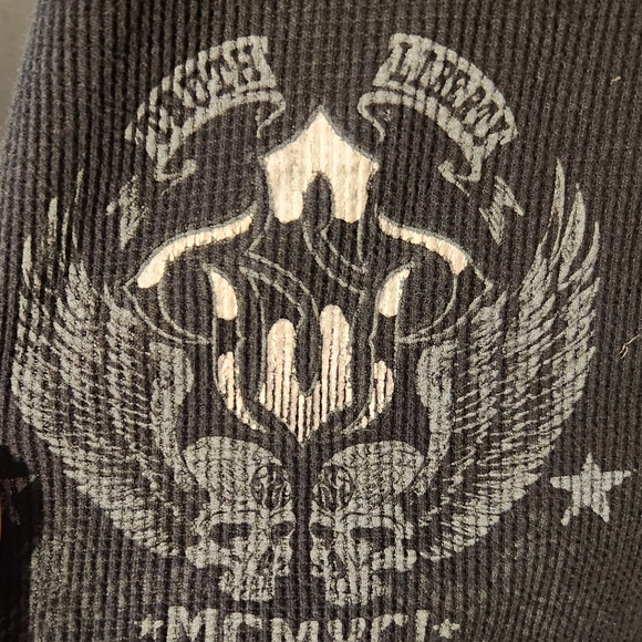 Vintage Y2K.Southpole- Size L men's long sleeve thermal. Color black. - Picture 6 of 6